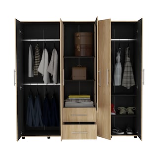Foto 4 | Foto 4 | Closet Grays Fresno Europeo y Wengue Puerta con Espejo Virtual Muebles