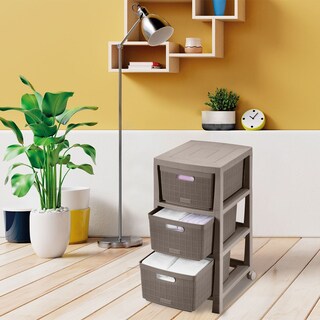 Foto 3 | Foto 3 | Cajonera Rimax Fique Color Mocca 3 Gavetas
