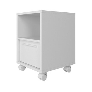 Foto 4 | Foto 4 | Mesa de Centro Noche Midtown Concept Blanco Cajón Estante