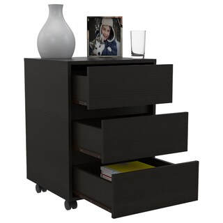 Foto 4 | Foto 4 | Archivador Taira Wengue con Tres Cajones Virtual Muebles