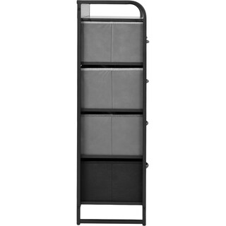 Foto 4 | Foto 4 | Mueble Organizador 5 Cajones Tela Moderno Negro