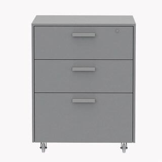 Foto 6 | Foto 6 | Gabinete Básico Piki color Gris 3 Cajones Virtual Muebles