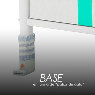 Foto 3 | Foto 3 | Cajonera Ilios Innova Caj6 Gris con Verde