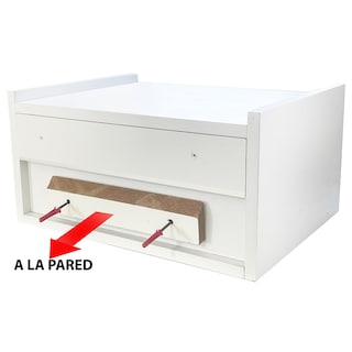 Foto 3 | Foto 3 | Cajonera Buro Mesa Fotante Mdf Recamara Lila