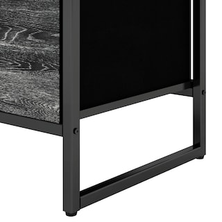 Foto 3 | Foto 3 | Cómoda Compacta De 7 Cajones Mu:4life  5l608 Oak Negro De Estructura Metal Y Cajones De Tela