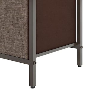 Foto 3 | Foto 3 | Organizador Cajonera De 3 Cajones Y 3 Estantes Mu:4life 5l-804-mix Café Mixto De Estructura Metal Y Cajones De Tela Lino Poliést