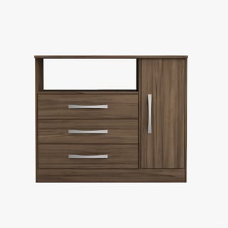 Foto 2 | Foto 2 | Cómoda Cajonera Skal Con 3 Cajones 1 Puerta