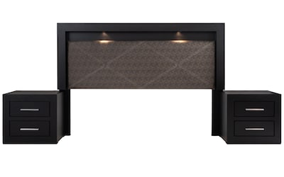 Foto 5 | Foto 5 | Cabecera Con Luz King Size Color Chocolate - Madera Industrializada