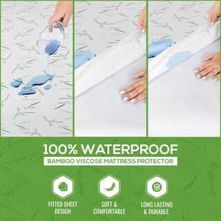 Foto 5 | Foto 5 | Protector De Colchón Utopia Bedding California King Waterproof - Venta Internacional.