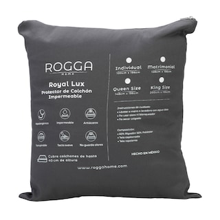 Foto 8 | Foto 8 | Cubrecolchón Impermeable Queen Size Rogga Home Lux
