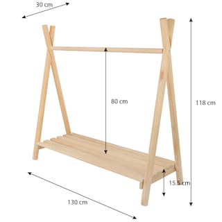 Foto 4 | Foto 4 | Ropero Montessori Duduk de Madera para Niños