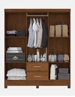 Foto 1 | Foto 1 | Ropero Closet Skal 6 Puertas 2 Cajones