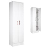 Mueble Armario Closet Multiuso 2 Puertas + Estantes Mdp Casa