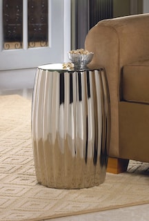 Foto 3 | Foto 3 | Taburete Decorativo Home Locomotion Ceramic Silver - Venta Internacional.