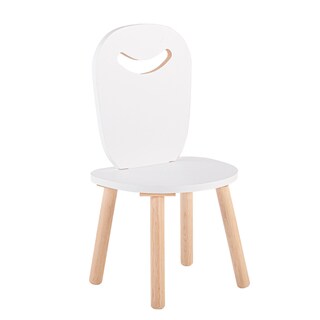 Foto 3 | Foto 3 | Mesa Rectangular y Silla Infantil Duduk Blanca