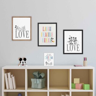 Foto 5 | Foto 5 | Bloque De Madera Shelf Sitter Decor Con Cabeza De Mickey Mouse De Disney - Venta Internacional.