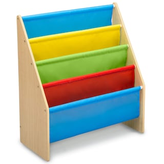 Foto 1 | Foto 1 | Estantería Para Libros Delta Children Sling De Madera De 4 Niveles Con Bolsillos - Venta Internacional.
