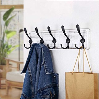 Foto 4 | Foto 4 | Venta Internacional- Perchero de Pared Skoloo 16\" Madera Pino 5 Ganchos Triples