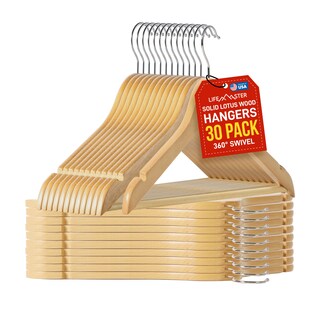 Foto 1 | Foto 1 | Venta Internacional-Percheros Lifemaster de Madera 30 Piezas