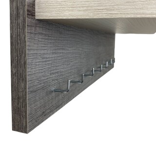 Foto 3 | Foto 3 | Porta Llaves Poliespacios Plla4-17 Gris Organizador de Pared Moderno Perchero Ganchos
