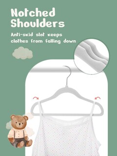 Foto 3 | Foto 3 | Perchas De Terciopelo Para El Día De La Casa, 50 Unidades, Color Gris, 28 Cm, Para Armario - Venta Internacional.