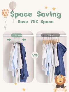 Foto 4 | Foto 4 | Perchas De Terciopelo Para El Día De La Casa, 50 Unidades, Color Gris, 28 Cm, Para Armario - Venta Internacional.