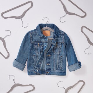 Foto 3 | Foto 3 | Perchas Antideslizantes Amazon Basics De Terciopelo Para Niños, Paquete De 30 - Venta Internacional.