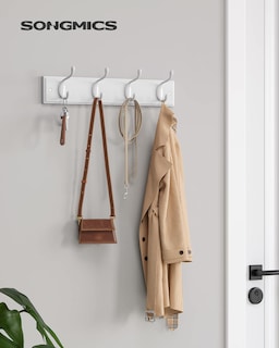 Foto 2 | Foto 2 | Perchero de Pared Songmics con 8 Ganchos Dobles - Venta Internacional