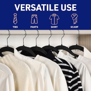 Foto 4 | Foto 4 | Set De Perchas Lifemaster Versatile, 50 Piezas, Color Negro - Venta Internacional.