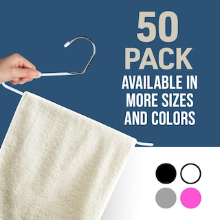 Foto 5 | Foto 5 | Set De Perchas Para Pantalones Lifemaster Metal 50 Piezas Antideslizantes Blanco - Venta Internacional