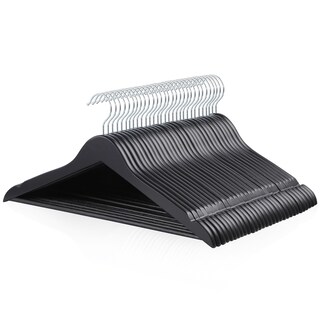 Foto 1 | Foto 1 | Perchas Para Ropa Amazon Basics, Traje De Madera, Paquete De 30 Unidades, Color Negro - Venta Internacional.