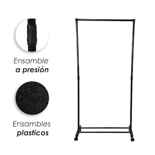 Foto 7 | Foto 7 | Ilios Innova | Perchero De Ropa Multifuncional Sencillo Negro