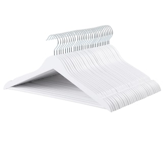Foto 1 | Foto 1 | Perchas Para Ropa Amazon Basics, Traje De Madera, Paquete De 30 Unidades, Color Blanco - Venta Internacional.