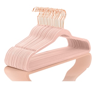 Foto 1 | Foto 1 | Velvet Hangers Mizgi Premium (paquete De 30), Color Rosa Rubor, Muy Resistente - Venta Internacional.