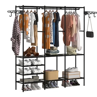 Foto 3 | Foto 3 | Closet Armable Para Ropa Bluelander Negro De 3 Divisiones