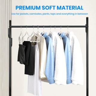 Foto 6 | Foto 6 | Velvet Hangers Simple Deluxe, Paquete De 30 Unidades, Antideslizantes, Color Blanco - Venta Internacional.