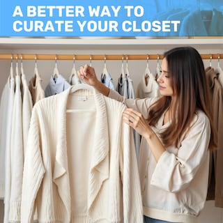 Foto 7 | Foto 7 | Velvet Hangers Simple Deluxe, 50 Unidades, Color Blanco, Muy Resistente - Venta Internacional.