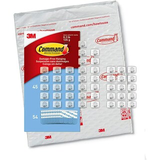 Foto 1 | Foto 1 | Light Clips Command Indoor Mini 45 Clips Transparentes, 54 Tiras - Venta Internacional.
