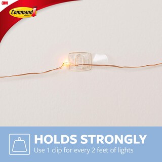 Foto 3 | Foto 3 | Light Clips Command Indoor Mini 45 Clips Transparentes, 54 Tiras - Venta Internacional.