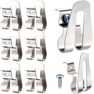 Foto 1 | Foto 1 | Ganchos Para Cinturón Mtlee De Acero Inoxidable Para Herramientas Eléctricas (8 Unidades) - Venta Internacional.