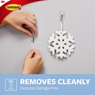 Foto 5 | Foto 5 | Wall Hooks Command, Pequeño, De Alambre Transparente, Con 40 Ganchos - Venta Internacional.