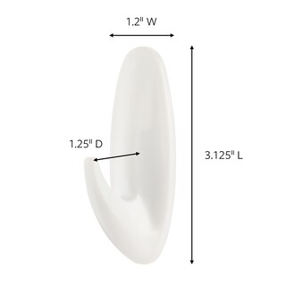 Foto 2 | Foto 2 | Ganchos De Pared Command Medium Designer Con Tiras Adhesivas De 1,4 Kg - Venta Internacional.