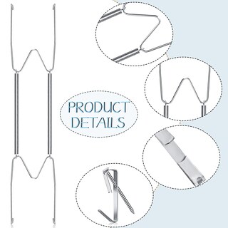 Foto 4 | Foto 4 | Colgadores De Platos Hotop, 20 Unidades, 10/12,5, 15, 20 Cm, Acero Inoxidable - Venta Internacional.