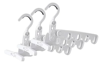 Foto 1 | Foto 1 | Juego De 3 Perchas Plegables Xtellar Para Trajes De Viaje - Portátiles Y Resistentes