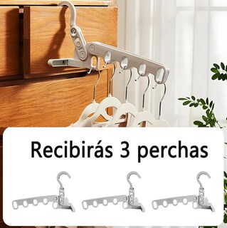 Foto 2 | Foto 2 | Juego De 3 Perchas Plegables Xtellar Para Trajes De Viaje - Portátiles Y Resistentes