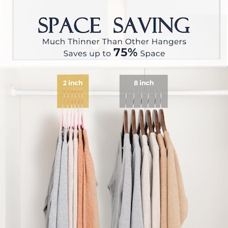 Foto 4 | Foto 4 | Velvet Hangers House Day 60 Unidades Ropa De Fieltro Antideslizante Color Rosa - Venta Internacional.