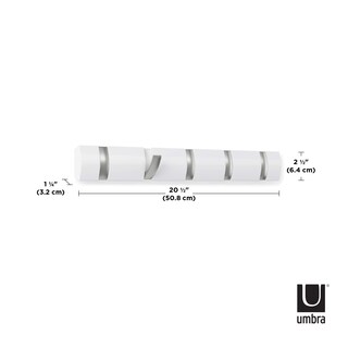 Foto 3 | Foto 3 | Perchero Umbra Flip Para Colgar En La Pared 5 Ganchos - Venta Internacional.