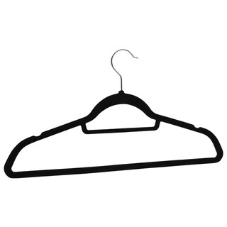 Foto 1 | Foto 1 | Juego De Perchas Vidaxl 100 Unidades Plástico Negro Antideslizante - Venta Internacional.