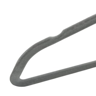 Foto 5 | Foto 5 | Juego De Perchas Vidaxl Con Revestimiento De Terciopelo 20 Unidades Color Gris - Venta Internacional.