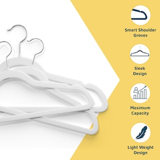 Foto 5 | Foto 5 | Colgador De Ropa Lifemaster Velvet Con Gancho Giratorio De 360° 10 Kg - Venta Internacional.
